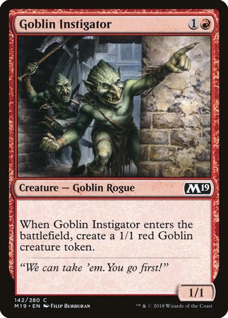 Goblin Instigator [Core Set 2019] | Empire Gaming NC