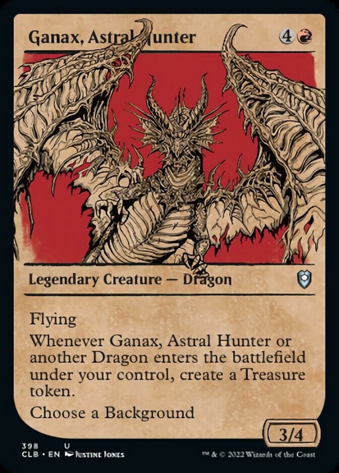 Ganax, Astral Hunter (Showcase) [Commander Legends: Battle for Baldur's Gate] | Empire Gaming NC