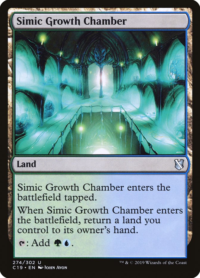 Simic Growth Chamber [Commander 2019] | Empire Gaming NC