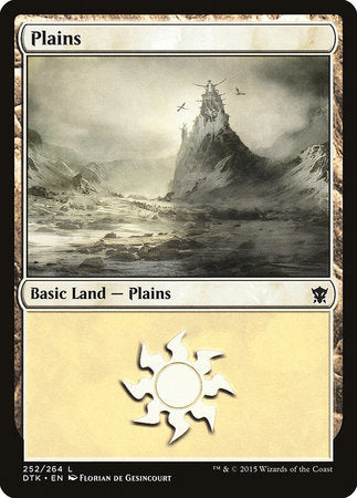 Plains (252) [Dragons of Tarkir] | Empire Gaming NC