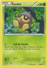 Seedot (5) [XY - Flashfire] | Empire Gaming NC