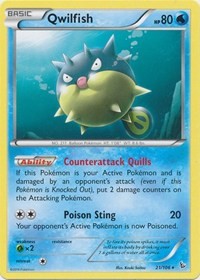 Qwilfish (21) [XY - Flashfire] | Empire Gaming NC