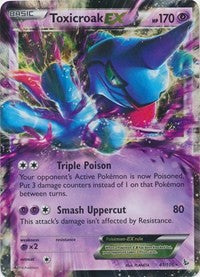 Toxicroak EX (41) [XY - Flashfire] | Empire Gaming NC