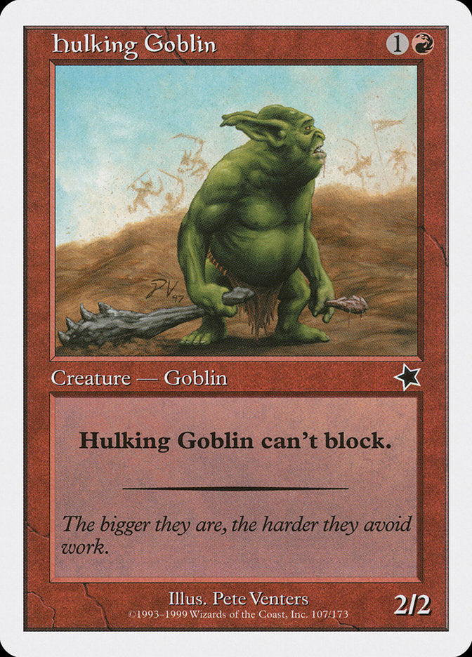 Hulking Goblin [Starter 1999] | Empire Gaming NC