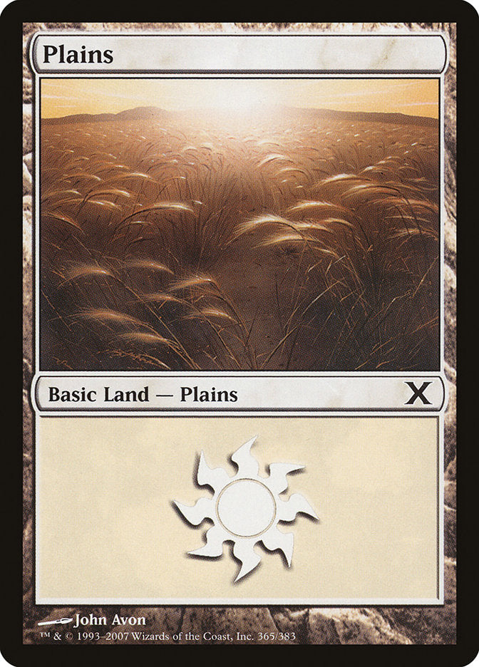 Plains (365) [Tenth Edition] | Empire Gaming NC