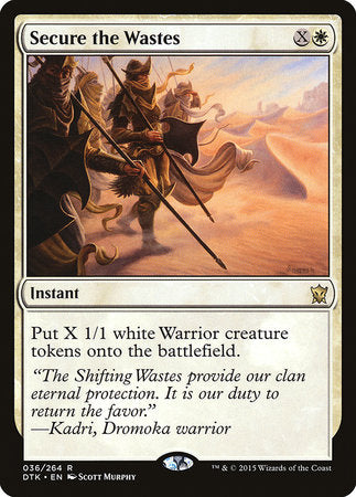 Secure the Wastes [Dragons of Tarkir] | Empire Gaming NC