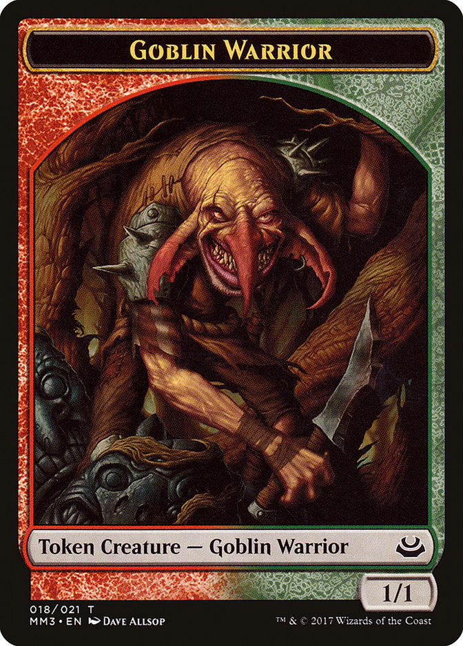 Goblin Warrior [Modern Masters 2017 Tokens] | Empire Gaming NC