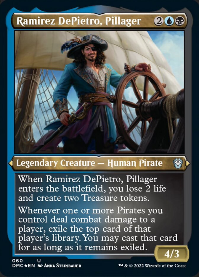 Ramirez DePietro, Pillager (Foil Etched) [Dominaria United Commander] | Empire Gaming NC