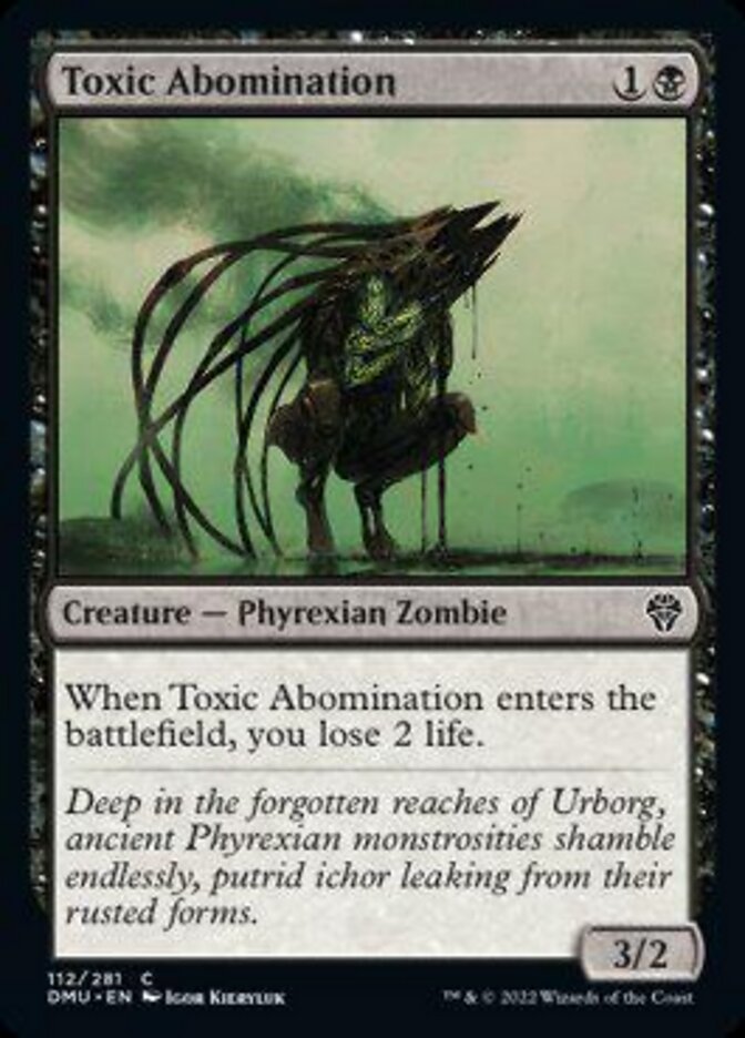 Toxic Abomination [Dominaria United] | Empire Gaming NC