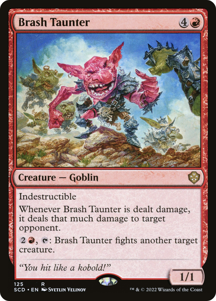 Brash Taunter [Starter Commander Decks] | Empire Gaming NC