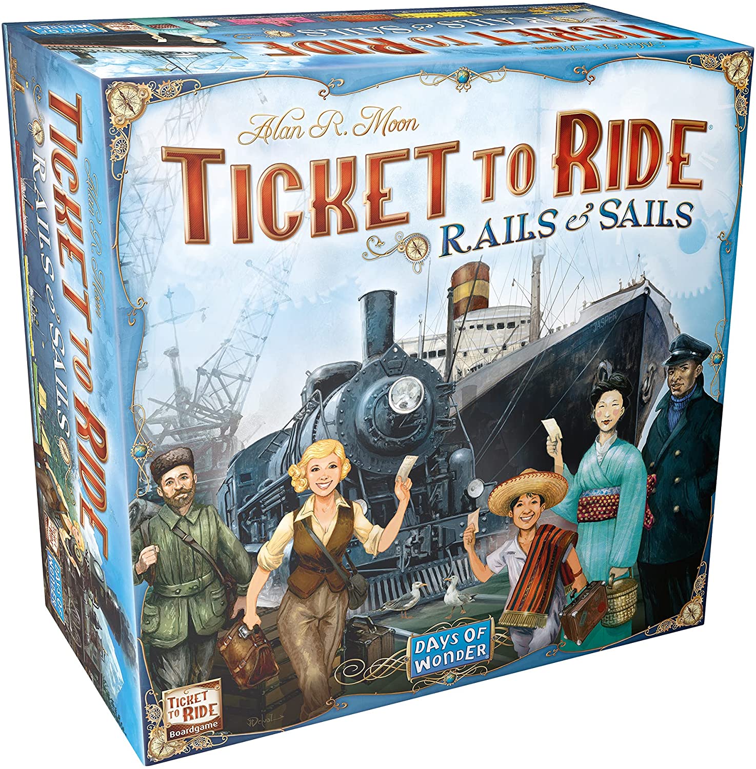 Ticket to Ride Rails & Sails Board Game | Empire Gaming NC