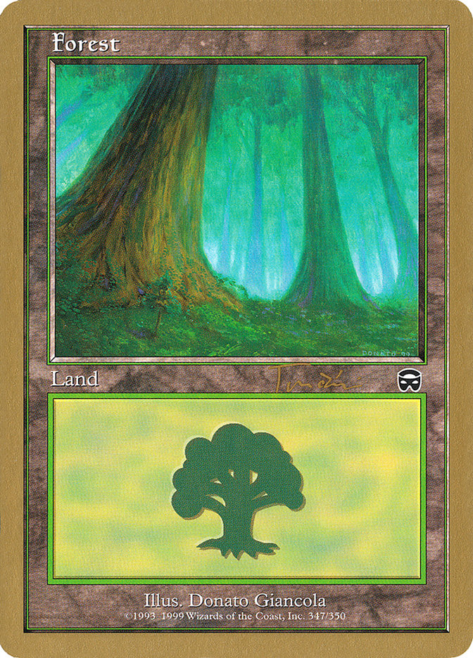 Forest (jt347a) (Jan Tomcani) [World Championship Decks 2001] | Empire Gaming NC