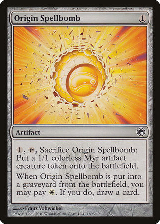 Origin Spellbomb [Scars of Mirrodin] | Empire Gaming NC