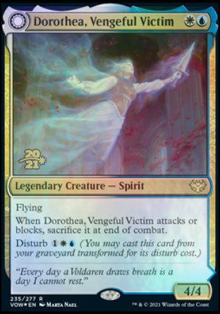 Dorothea, Vengeful Victim // Dorothea's Retribution [Innistrad: Crimson Vow Prerelease Promos] | Empire Gaming NC