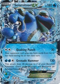 Seismitoad EX (20) [XY - Furious Fists] | Empire Gaming NC