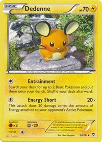 Dedenne (34) [XY - Furious Fists] | Empire Gaming NC