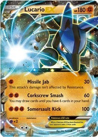 Lucario EX (54) [XY - Furious Fists] | Empire Gaming NC