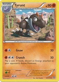 Tyrunt (61) [XY - Furious Fists] | Empire Gaming NC