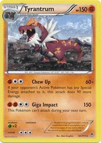 Tyrantrum (62) [XY - Furious Fists] | Empire Gaming NC