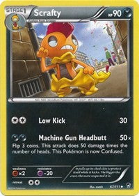 Scrafty (67) [XY - Furious Fists] | Empire Gaming NC