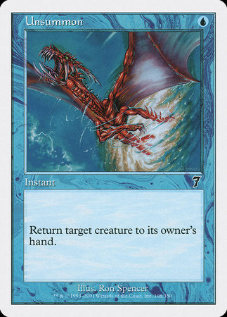 Unsummon [Seventh Edition] | Empire Gaming NC