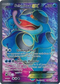 Seismitoad EX (106 Full Art) (106) [XY - Furious Fists] | Empire Gaming NC