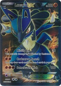 Lucario EX (107 Full Art) (107) [XY - Furious Fists] | Empire Gaming NC