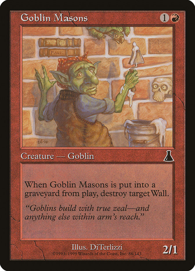 Goblin Masons [Urza's Destiny] | Empire Gaming NC