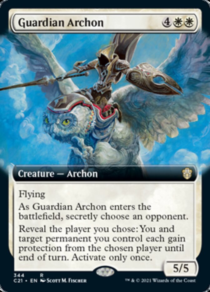 Guardian Archon (Extended) [Commander 2021] | Empire Gaming NC