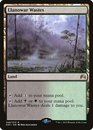 Llanowar Wastes [Magic Origins] | Empire Gaming NC