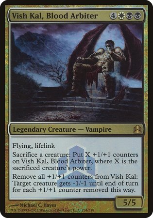 Vish Kal, Blood Arbiter (Commander Launch Promo) [Commander 2011 Launch Party] | Empire Gaming NC