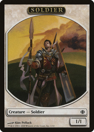 Soldier Token [Shards of Alara Tokens] | Empire Gaming NC