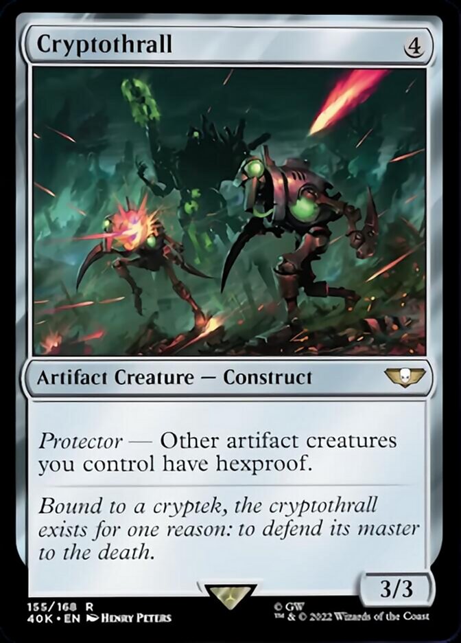 Cryptothrall (Surge Foil) [Universes Beyond: Warhammer 40,000] | Empire Gaming NC