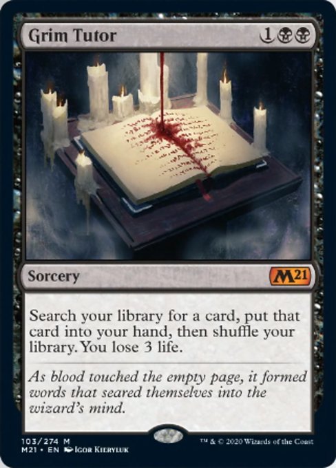 Grim Tutor [Core Set 2021] | Empire Gaming NC