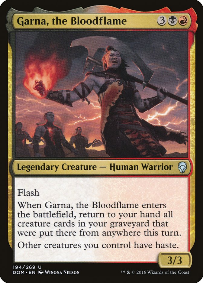 Garna, the Bloodflame [Dominaria] | Empire Gaming NC