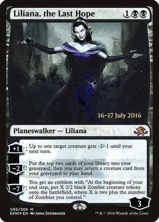 Liliana, the Last Hope [Eldritch Moon Promos] | Empire Gaming NC