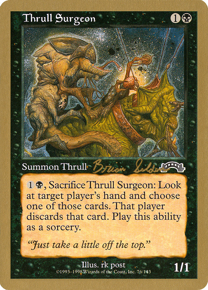 Thrull Surgeon (Brian Selden) [World Championship Decks 1998] | Empire Gaming NC