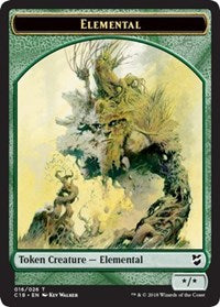 Elemental // Thopter (026) Double-sided Token [Commander 2018 Tokens] | Empire Gaming NC