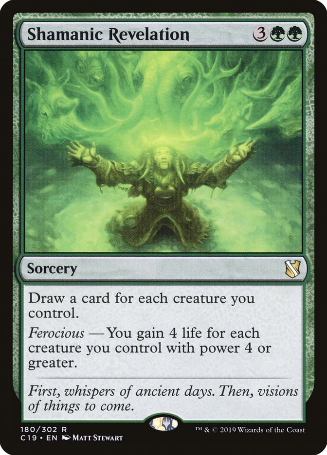 Shamanic Revelation [Commander 2019] | Empire Gaming NC