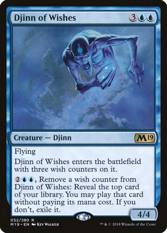 Djinn of Wishes [Core Set 2019] | Empire Gaming NC