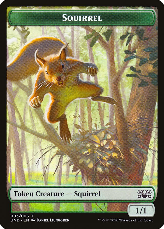 Beeble // Squirrel Double-sided Token [Unsanctioned Tokens] | Empire Gaming NC