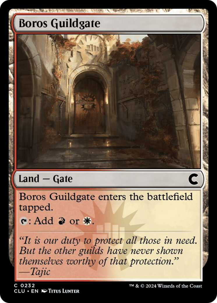 Boros Guildgate [Ravnica: Clue Edition] | Empire Gaming NC