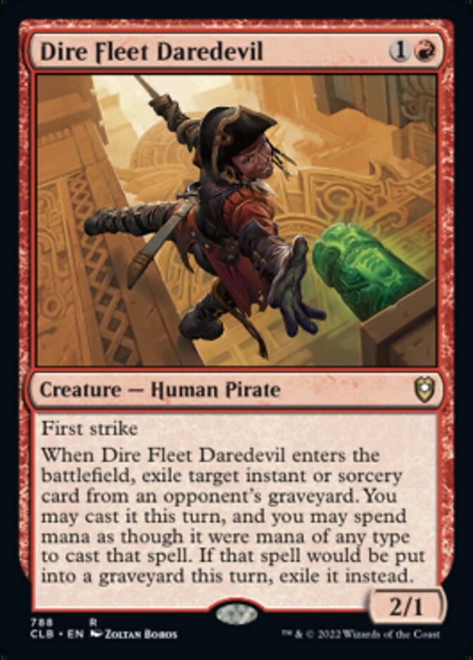 Dire Fleet Daredevil [Commander Legends: Battle for Baldur's Gate] | Empire Gaming NC