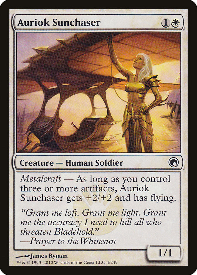 Auriok Sunchaser [Scars of Mirrodin] | Empire Gaming NC