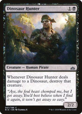 Dinosaur Hunter [Rivals of Ixalan] | Empire Gaming NC