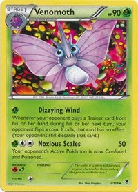 Venomoth (2) [XY - Phantom Forces] | Empire Gaming NC