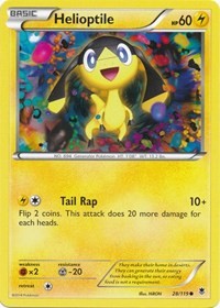 Helioptile (28) (28) [XY - Phantom Forces] | Empire Gaming NC