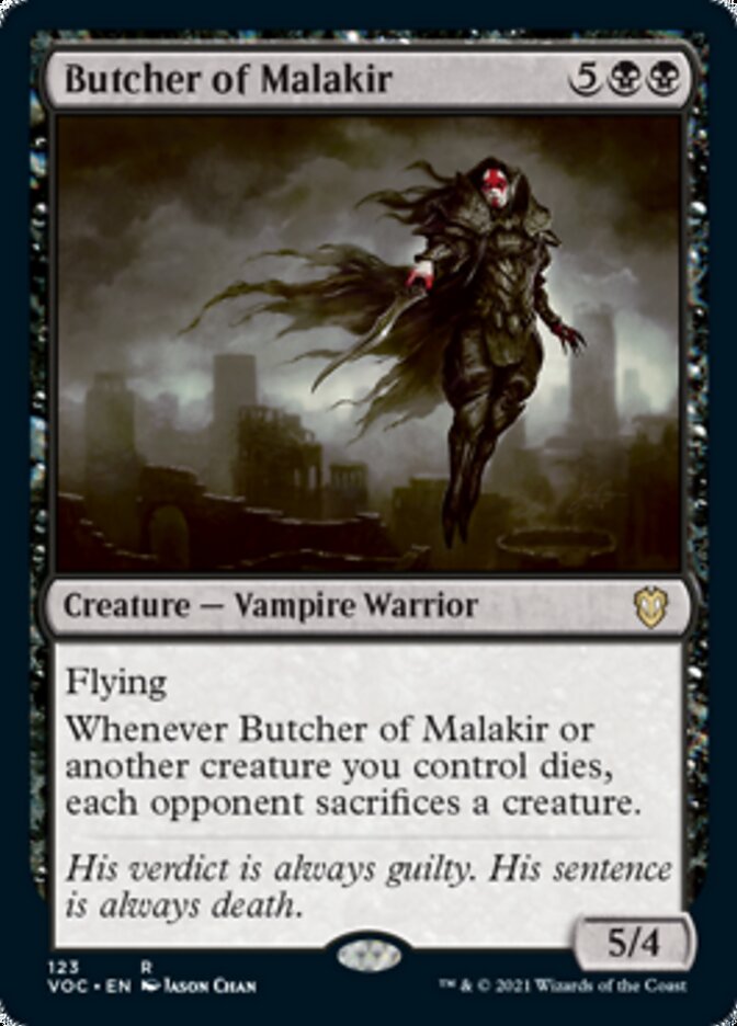 Butcher of Malakir [Innistrad: Crimson Vow Commander] | Empire Gaming NC