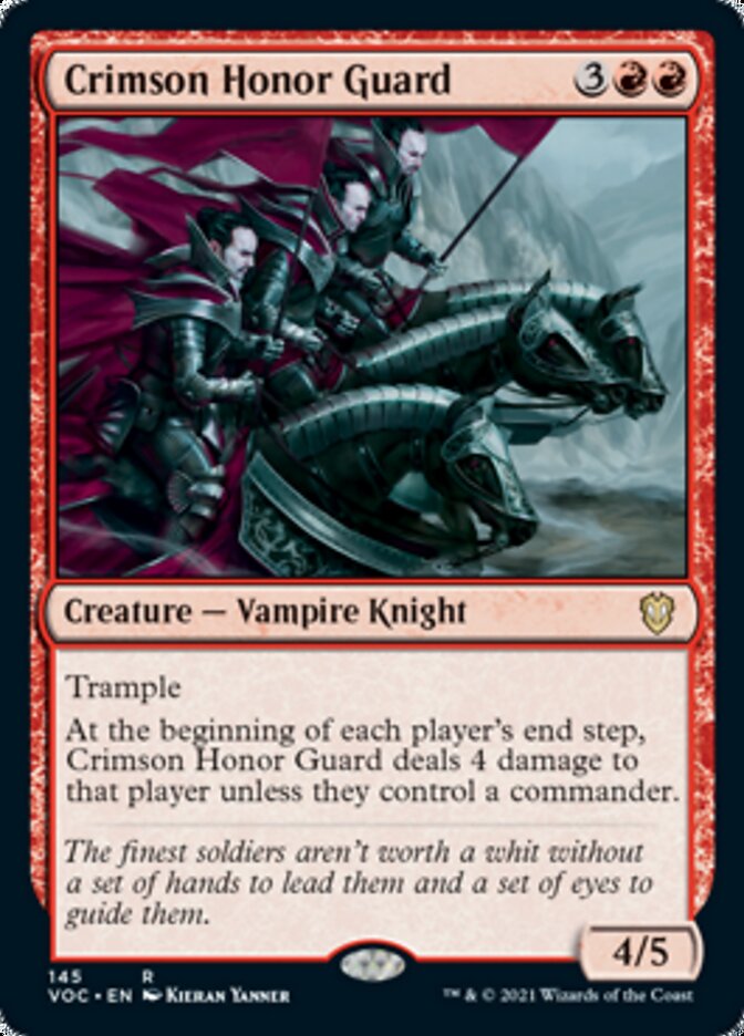 Crimson Honor Guard [Innistrad: Crimson Vow Commander] | Empire Gaming NC