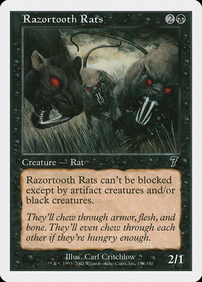 Razortooth Rats [Seventh Edition] | Empire Gaming NC